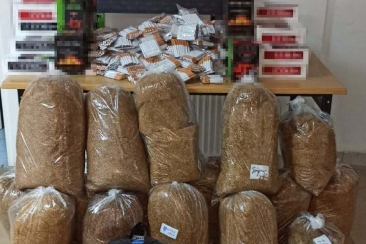 79,5 kilo ka&ccedil;ak t&uuml;t&uuml;n ele ge&ccedil;irildi