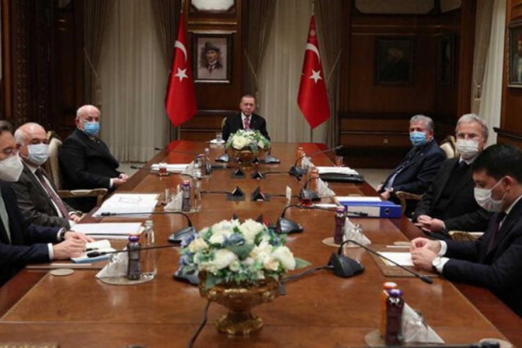 YİK toplantısı sonrası yazılı a&ccedil;ıklama! Cumhurbaşkanı Erdoğan'dan &ccedil;ok net mesajlar