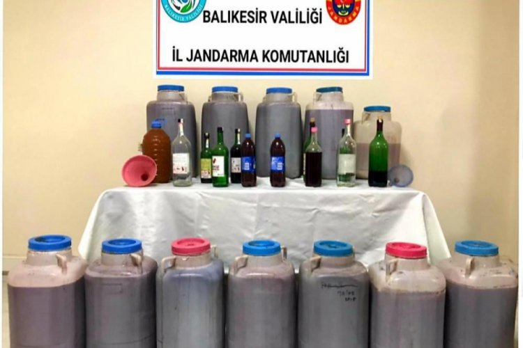 310 litre ka&ccedil;ak i&ccedil;ki yakalandı