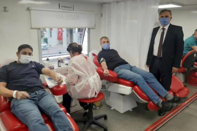 Uluşehir Bursa Derneğinden kan ve plazma bağışı