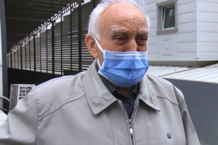 Bursa'da oğlunun &ouml;l&uuml;m&uuml;n&uuml; g&ouml;zyaşlarıyla anlattı