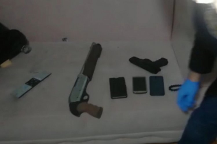 Bursa merkezli yasa dışı silah ticareti operasyonunda 53 ş&uuml;pheli g&ouml;zaltı