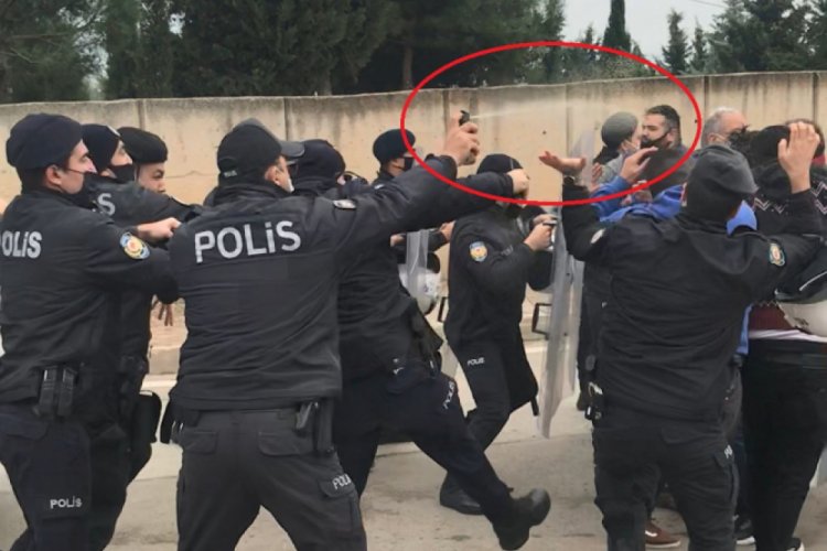 Bursa'da yıkım sırasında mahalle karıştı