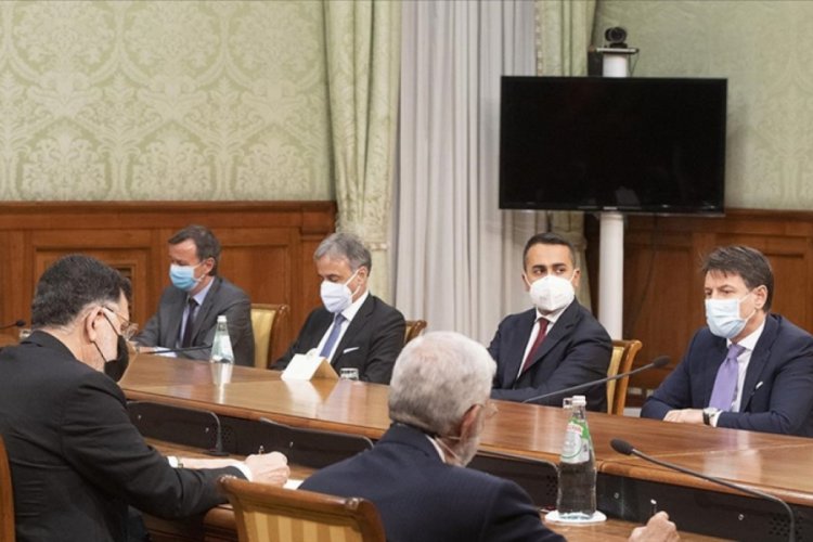İtalya Başbakanı Conte ve Dışişleri Bakanı Di Maio'dan Bingazi'ye s&uuml;rpriz ziyaret