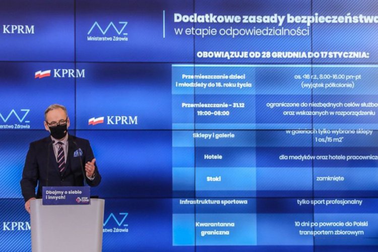 Polonya'da 17 Ocak'a kadar ulusal karantina ilan edildi