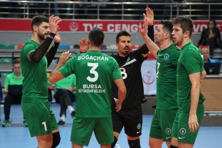 Ziraat Bankkart: 3 -&nbsp;Bursa&nbsp;B&uuml;y&uuml;kşehir Belediyespor: 0
