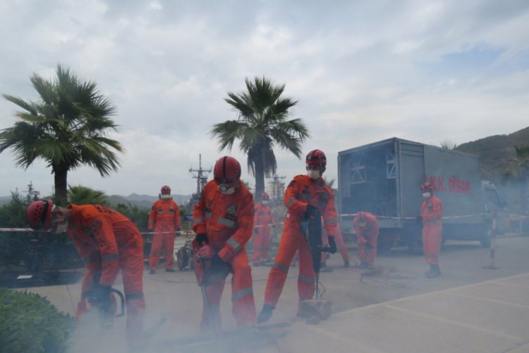 MSB: Olası afet durumuna y&ouml;nelik eğitim icra edildi