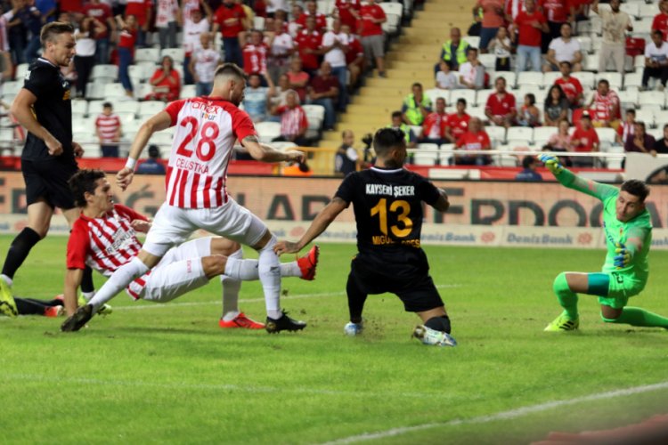 Kayserispor'un Antalya'da galibiyeti yok