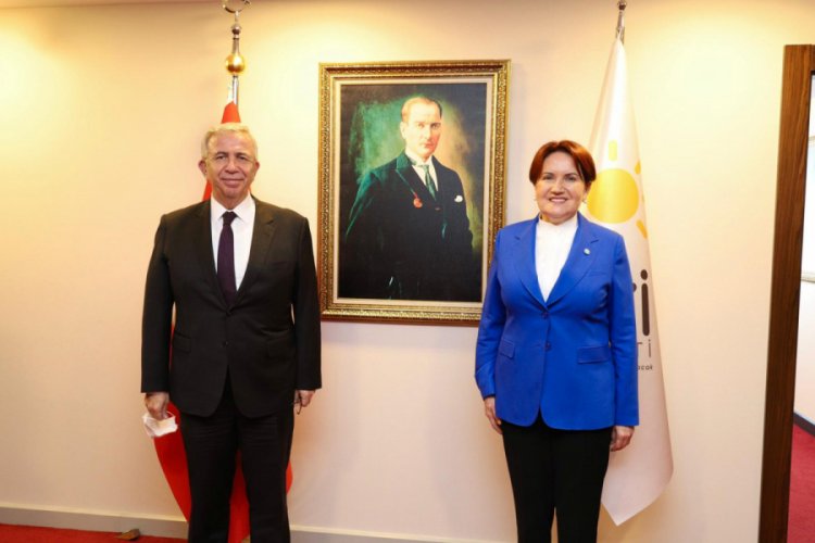 Meral Akşener, Mansur Yavaş ile g&ouml;r&uuml;şt&uuml;