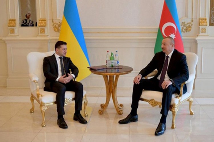 Ukrayna Devlet Başkanı Zelenskiy, Aliyev'i ülkeye davet etti
