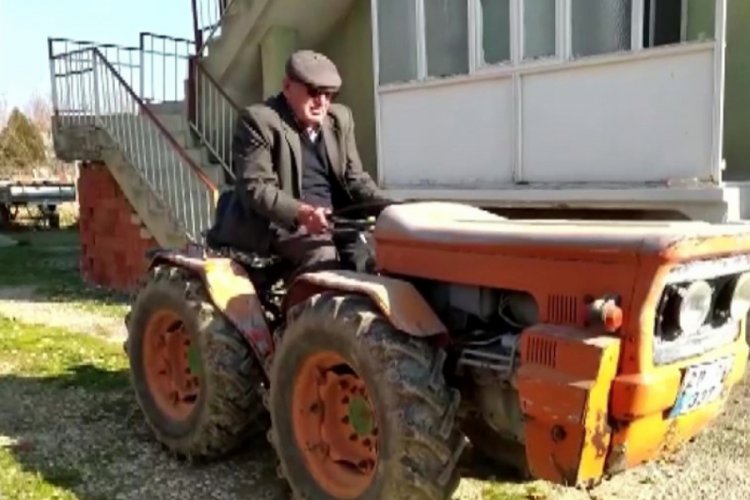 Köyden çıkmayan traktöre İstanbul'dan trafik cezası