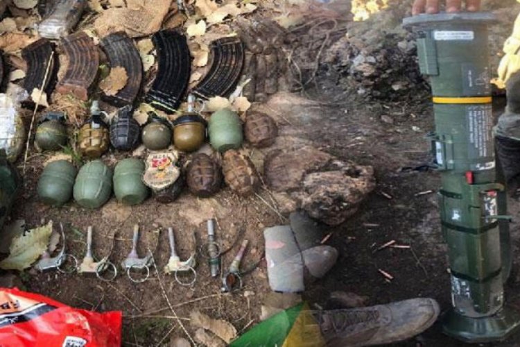 MSB duyurdu: PKK'ya ait mühimmatlar ele geçirildi
