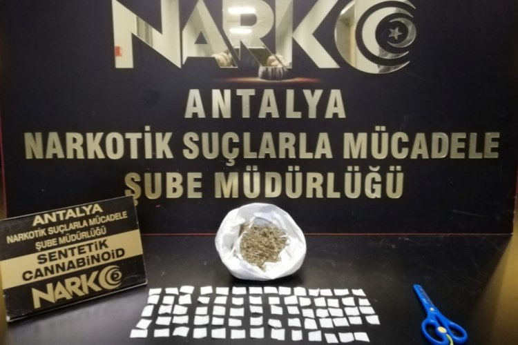 Antalya'da uyuşturucu operasyonu