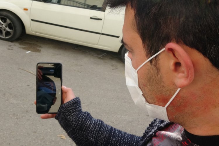 Bursa'da iş yerine hırsız giren arkadaşını ziyarete gitti, otomobilinden çantası çalındı