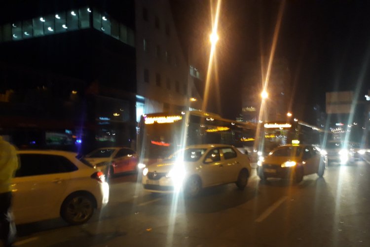 Mecidiyeköy'de zincirleme kaza