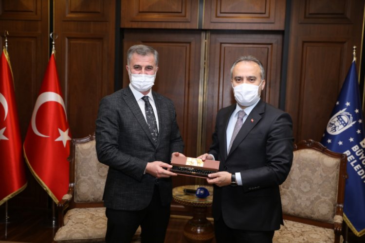 TÖHOB Başkanı Soydaş'tan Bursa Büyükşehir Belediye Başkanı Aktaş'a teşekkür