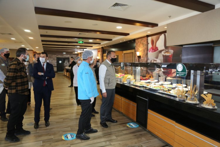 Yılbaşı öncesi Bursa Uludağ'da gıda denetimleri gerçekleştirildi