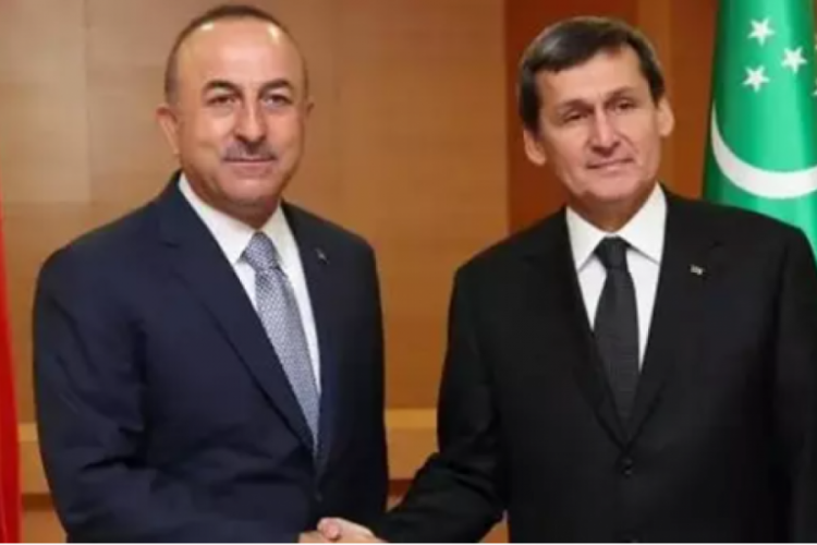 Çavuşoğlu Türkmenistanlı mevkidaşı ile görüştü