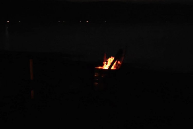Bursa İznik'te kısıtlamada ateş yakan gençlere baskın