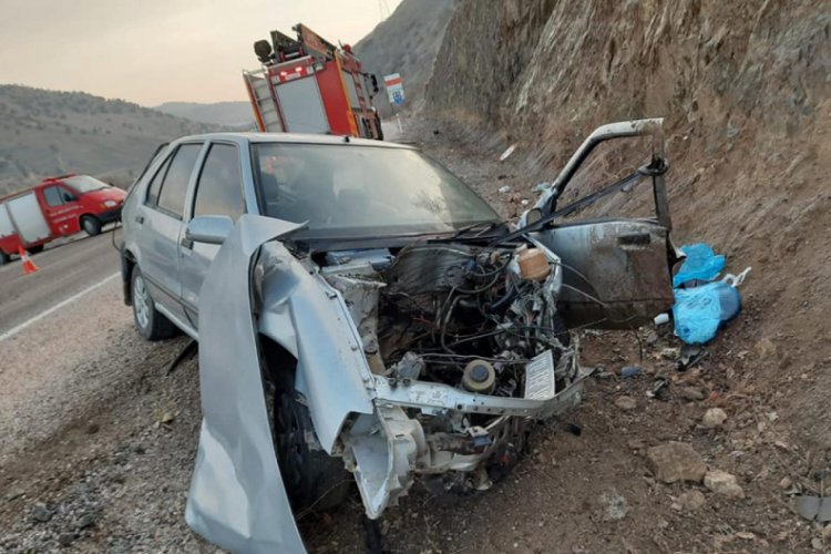 Tokat'ta kaza: 1 ölü, 4 yaralı