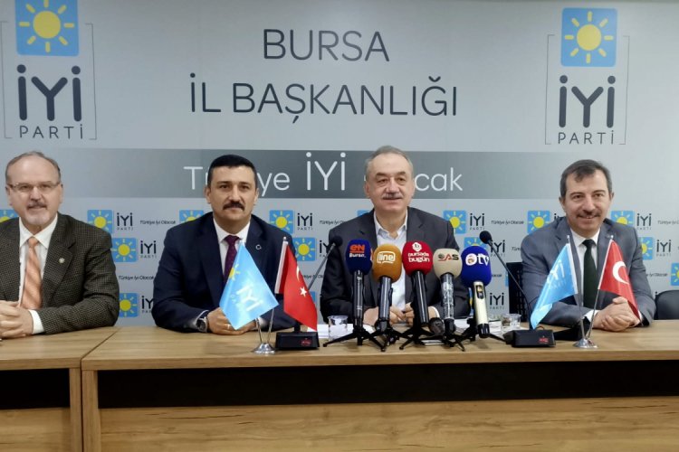 İYİ Parti Bursa'dan basın açıklaması