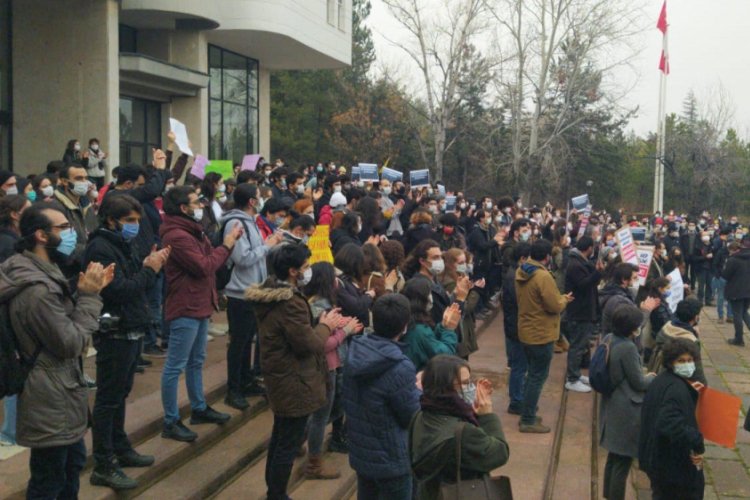 Boğaziçi Üniversitesi'nde atama protestosu