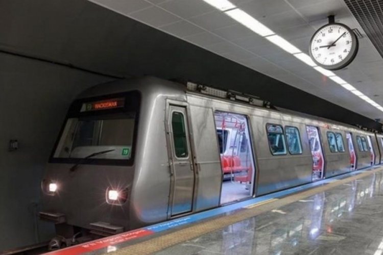 Yenikapı-Hacıosman metro seferlerinde aksama