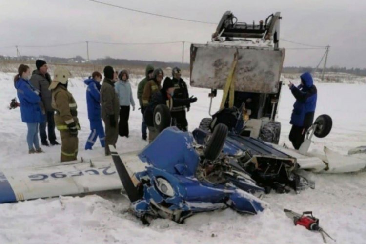 Rusya'da iki uçak çarpıştı! 3 ölü