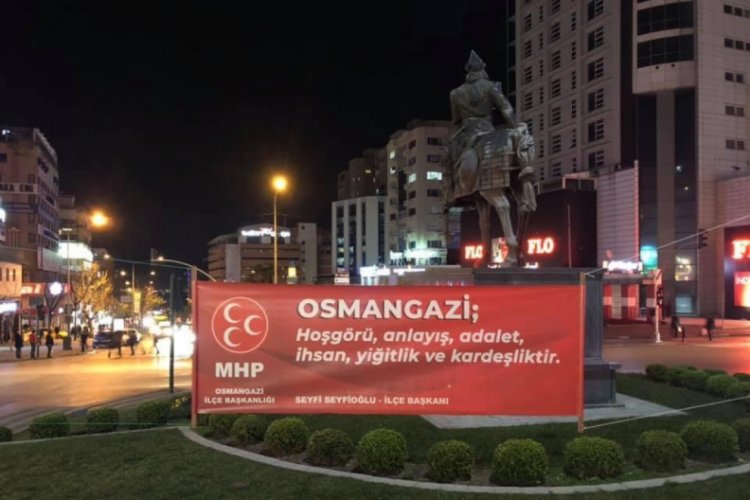 MHP Bursa Osmangazi İlçe Başkanlığı'ndan "Bursalı olmak" farkındalık projesi