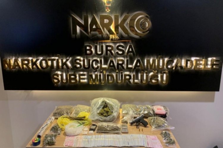 Bursa'daki uyuşturucu operasyonunda 11 kişiye tutuklama