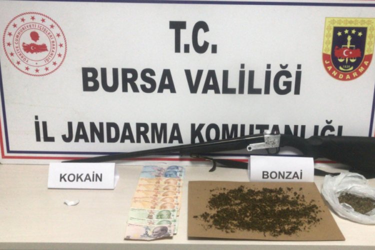 Bursa'da kokain operasyonunda 1 gözaltı!