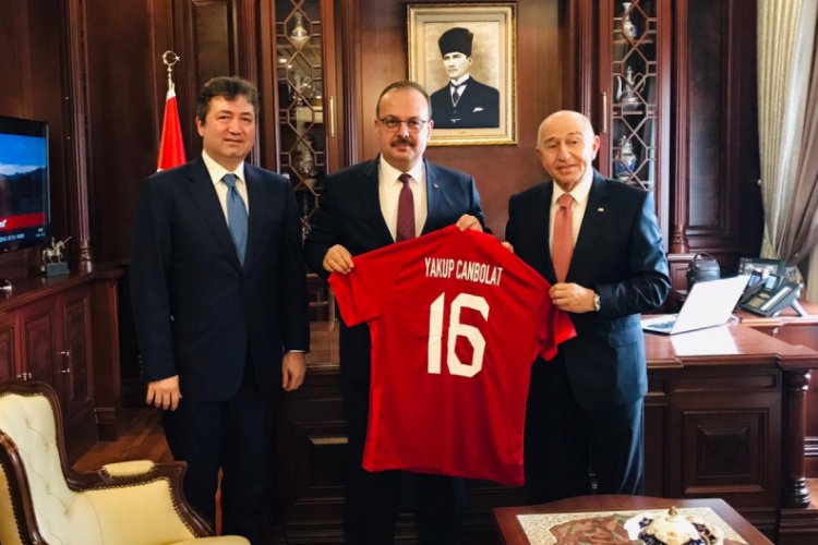 TFF Başkanı Özdemir'den Bursa'da önemli ziyaretler