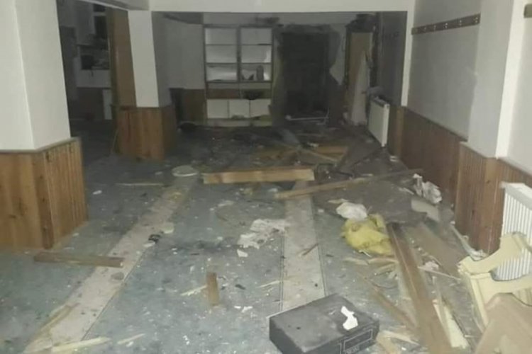 Kayseri'de camiye yıldırım düştü