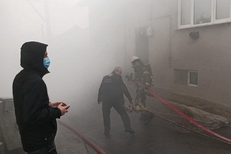 Bursa Uludağ'ın eteklerinde korkutan yangın
