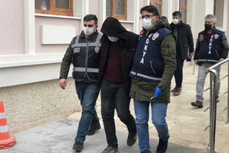 Konya'da kayınpederi ve bacağını öldüren zanlı tutuklandı