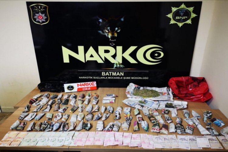 Batman'da uyuşturucu operasyonu: 5 kişi tutuklandı