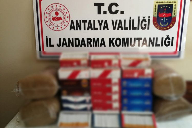 Antalya'da jandarmadan a&ccedil;ıkta t&uuml;t&uuml;n satanlara ceza