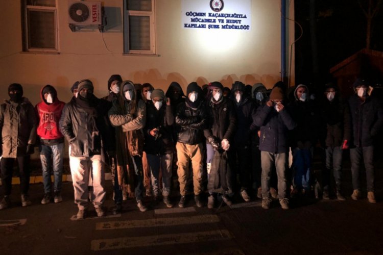 Batman'da 44 d&uuml;zensiz g&ouml;&ccedil;men yakalandı