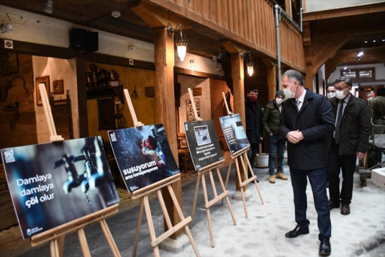 Bursa İneg&ouml;l'de "Su Biterse Herkes Susar" sergisi