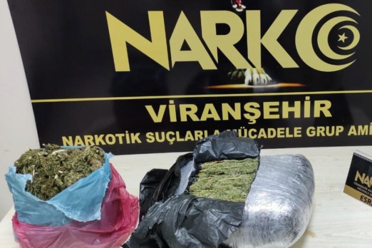 Şanlıurfa'da uyuşturucu operasyonu