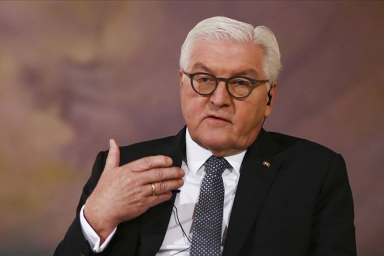 Steinmeier'den Kovid-19 salgınında evden &ccedil;alışma &ccedil;ağrısı