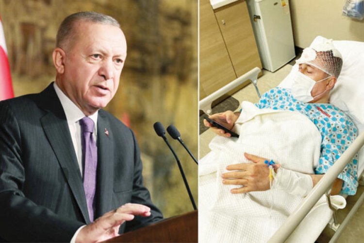 Cumhurbaşkanı Erdoğan'dan &Ouml;zdağ'a ge&ccedil;miş olsun telefonu