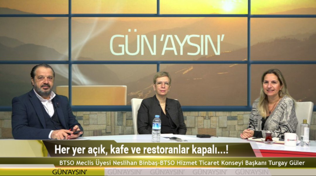 Her yer a&ccedil;ık, kafe ve restoranlar kapalı...!