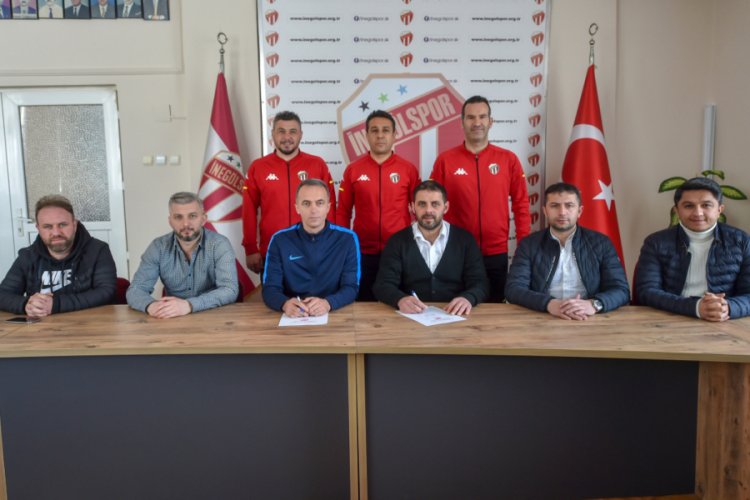 İneg&ouml;lspor &Ouml;zg&uuml;r Şahin ve ekibi ile anlaşma sağladı