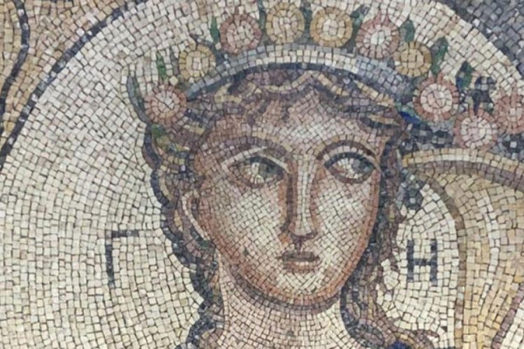 İzmir'de Roma döneminden kalma mozaik ele geçirildi
