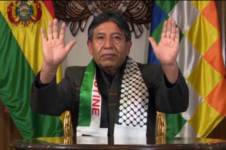 Bolivya Devlet Başkan Yardımcısı Choquehuanca'dan 'Filistin yeniden olacak' mesajı