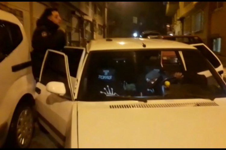 Bursa'da 2 kişi polis kovalamacası sonucu yakalandı