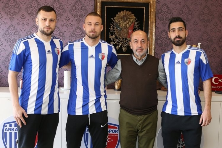 Ankaraspor'dan 3 transfer daha