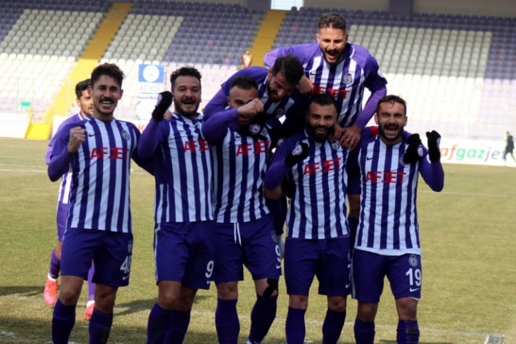 AFJET Afyonspor 3 puanı 3 golle aldı