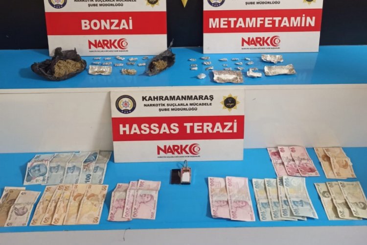 Kahramanmaraş'ta uyuşturucuya 4 tutuklama